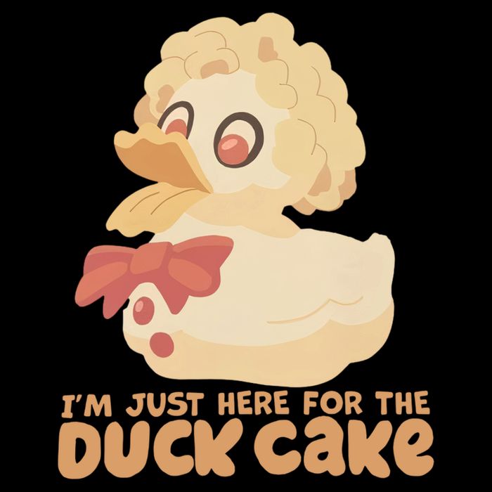 I Just Here For The Duck Cake Snack Impact Tech Backpack