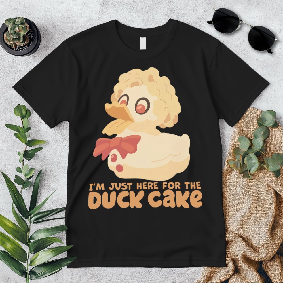I Just Here For The Duck Cake Snack Premium T-Shirt