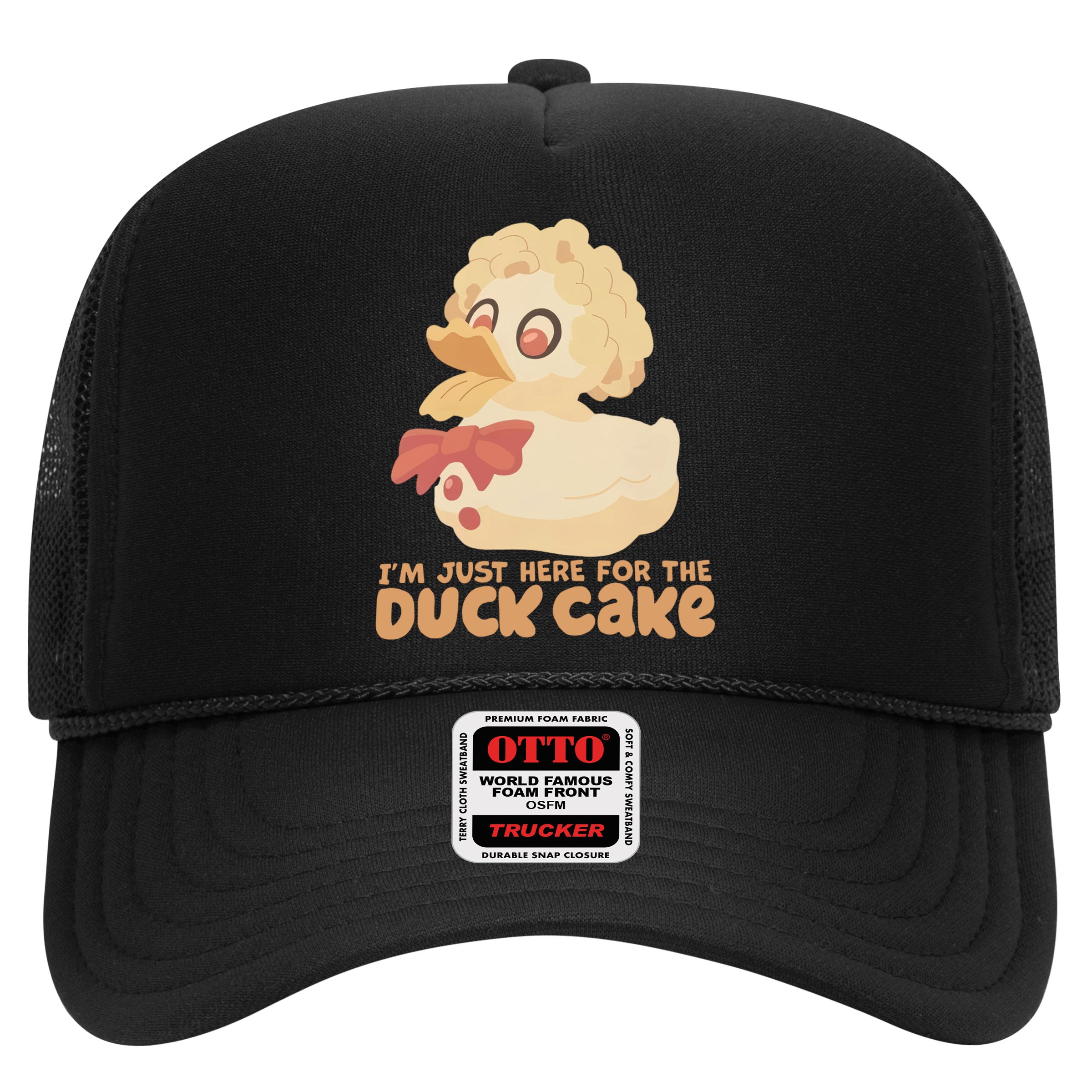 I Just Here For The Duck Cake Snack Hat