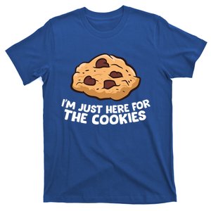 I'm Just Here For The Cookies Funny Christmas Cookies Gift T-Shirt