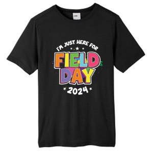 IM Just Here For Field Day 2024 For Teacher Field Day Great Gift Tall Fusion ChromaSoft Performance T-Shirt