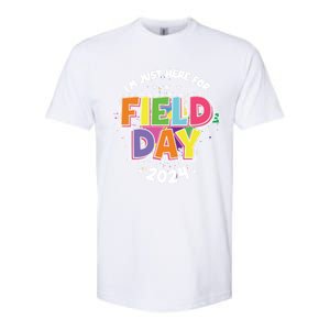 IM Just Here For Field Day 2024 For Teacher Field Day Great Gift Softstyle CVC T-Shirt