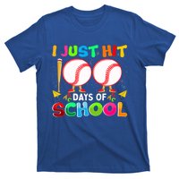 I Just Hit 100 Days Of School Baseball 100th Day Meaningful Gift T-Shirt