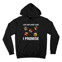 I'm Just Here To Solve Cubes Funny Math Lover Speed Cubing Hoodie