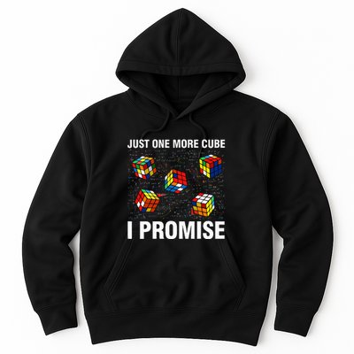 I'm Just Here To Solve Cubes Funny Math Lover Speed Cubing Hoodie