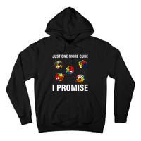 I'm Just Here To Solve Cubes Funny Math Lover Speed Cubing Tall Hoodie