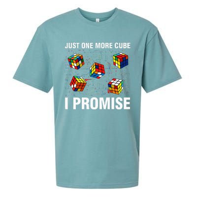 I'm Just Here To Solve Cubes Funny Math Lover Speed Cubing Sueded Cloud Jersey T-Shirt