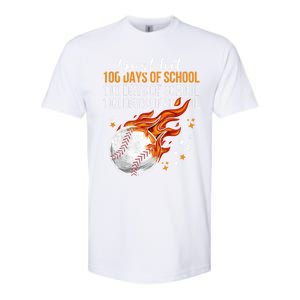 I Just Hit 100 Days Of School Baseball 100th Day Of School Cute Gift Softstyle CVC T-Shirt