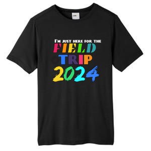 IM Just Here For The Field Trip Teacher Field Day 2024 Gift Tall Fusion ChromaSoft Performance T-Shirt