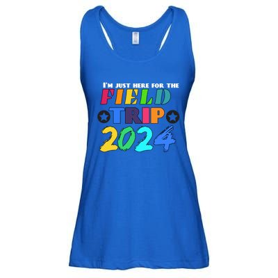 IM Just Here For The Field Trip Teacher Field Day 2024 Gift Ladies Essential Flowy Tank