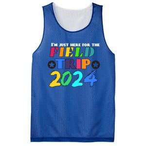 IM Just Here For The Field Trip Teacher Field Day 2024 Gift Mesh Reversible Basketball Jersey Tank