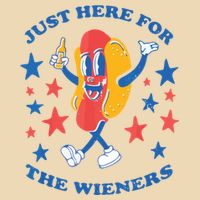 I'm Just Here For The Wieners 4th Of July Shirts Drawstring Bag