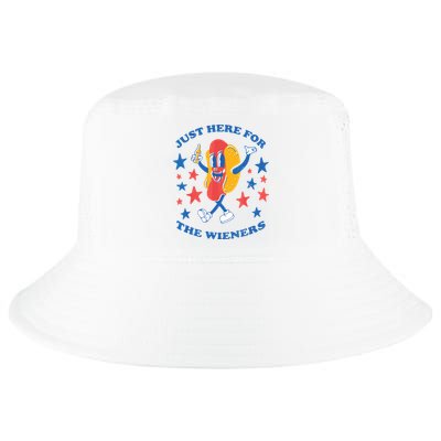 I'm Just Here For The Wieners 4th Of July Shirts Cool Comfort Performance Bucket Hat