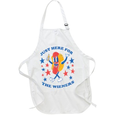 I'm Just Here For The Wieners 4th Of July Shirts Apron