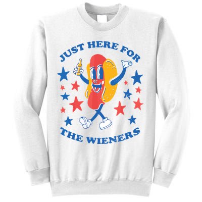I'm Just Here For The Wieners 4th Of July Shirts Sweatshirt