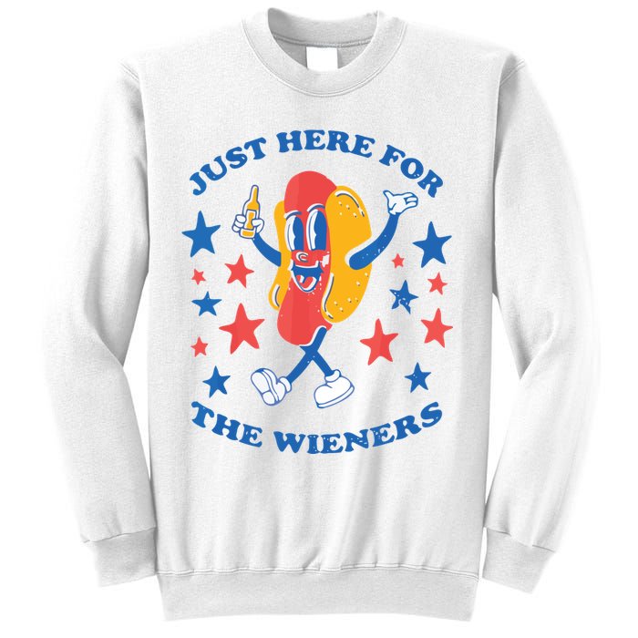 I'm Just Here For The Wieners 4th Of July Shirts Sweatshirt