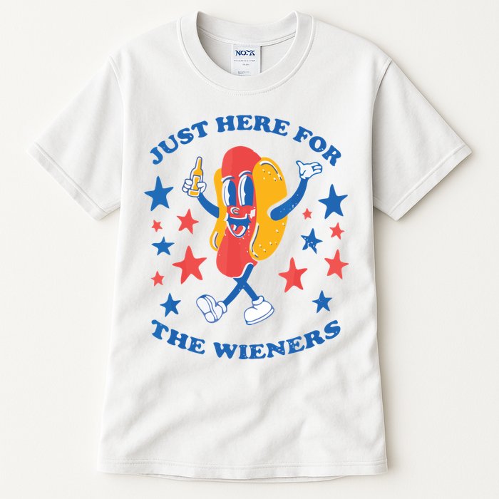 I'm Just Here For The Wieners 4th Of July Shirts Tall T-Shirt