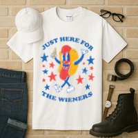 I'm Just Here For The Wieners 4th Of July Shirts Tall T-Shirt