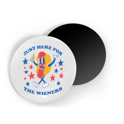 I'm Just Here For The Wieners 4th Of July Shirts Magnet