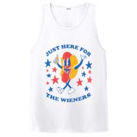 I'm Just Here For The Wieners 4th Of July Shirts PosiCharge Competitor Tank