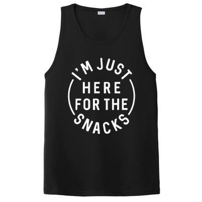 Im Just Here For The Snacks PosiCharge Competitor Tank