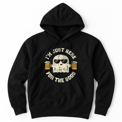 Im Just Here For The Boos Halloween Drinking Party Hoodie