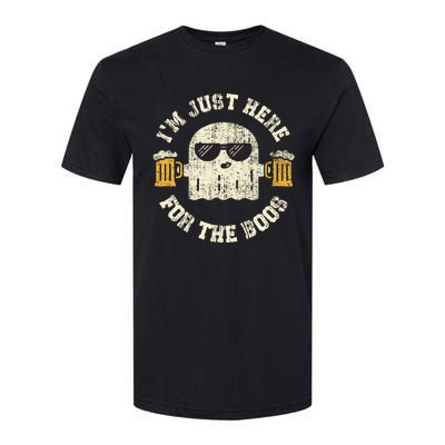 Im Just Here For The Boos Halloween Drinking Party Softstyle CVC T-Shirt