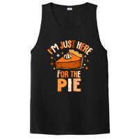 IM Just Here For The Pie Thanksgiving Fall Autumn Retro PosiCharge Competitor Tank