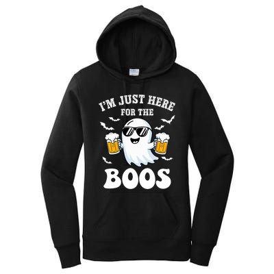 IM Just Here For The Boos Halloween Costume Women's Pullover Hoodie