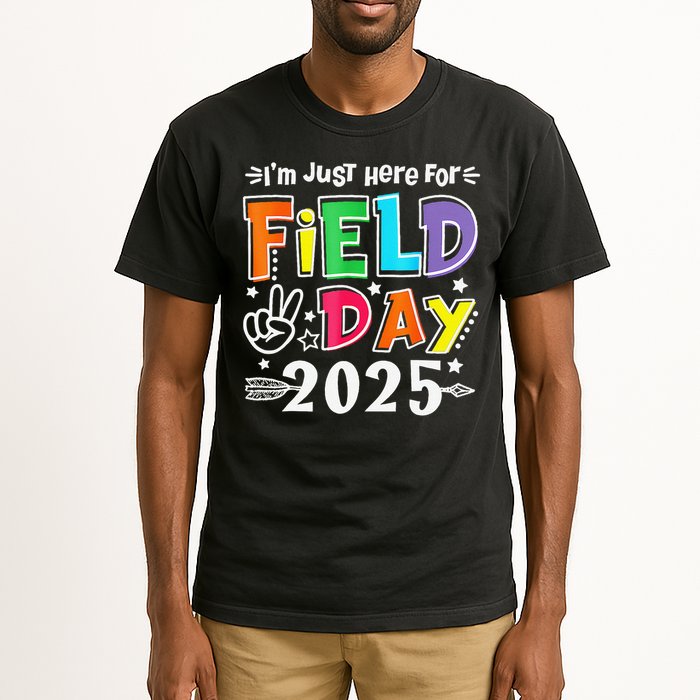 Im Just Here For Field Day 2025 For Teacher Field Day Tall T-Shirt