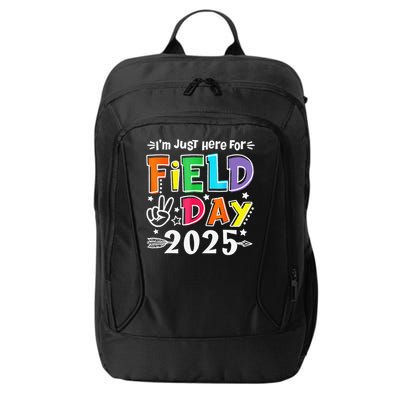 Im Just Here For Field Day 2025 For Teacher Field Day City Backpack