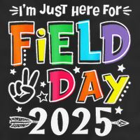 Im Just Here For Field Day 2025 For Teacher Field Day Beanie