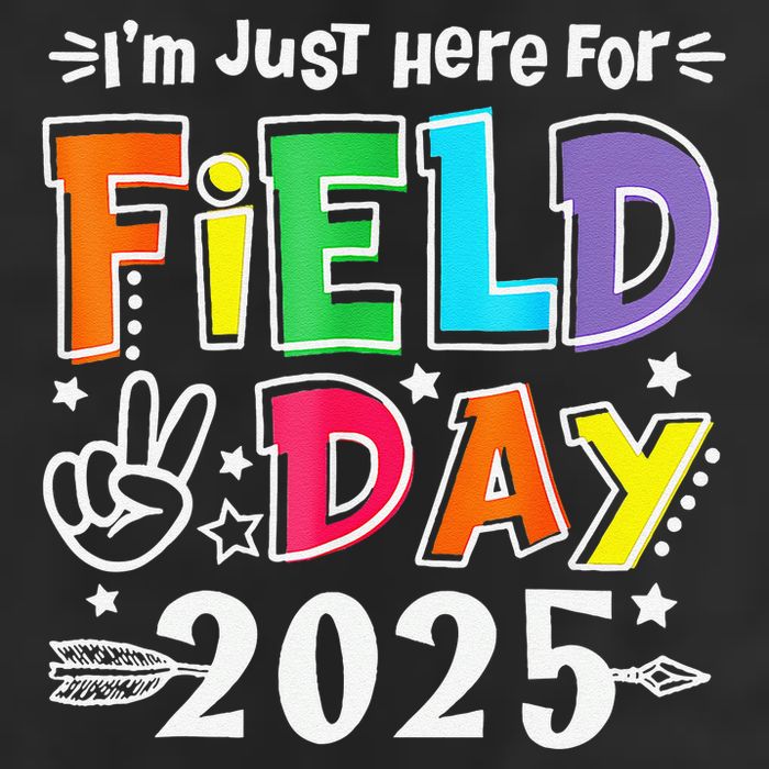 Im Just Here For Field Day 2025 For Teacher Field Day Beanie