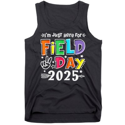 Im Just Here For Field Day 2025 For Teacher Field Day Tank Top