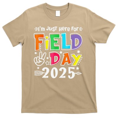 Im Just Here For Field Day 2025 For Teacher Field Day T-Shirt