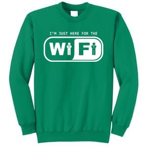 Im Just Here For The Wifi Sweatshirt