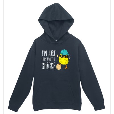 I'm Just Here For The Chicks Cute Urban Pullover Hoodie