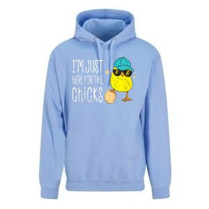 I'm Just Here For The Chicks Cute Unisex Surf Hoodie