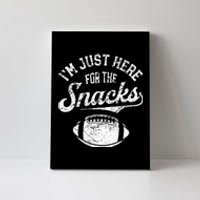 I'm Just Here For The Snacks Canvas