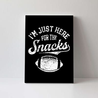 I'm Just Here For The Snacks Canvas