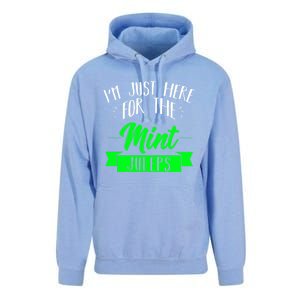 I'm Just Here For The Mint Juleps Fun Derby Funny Gift Unisex Surf Hoodie