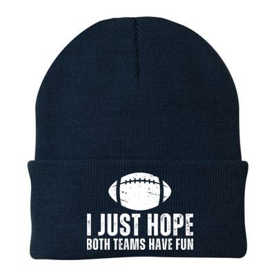 I Just Hope Both Teams Have Fun American Football Beanie