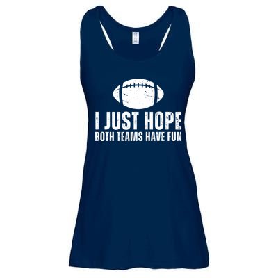 I Just Hope Both Teams Have Fun American Football Ladies Essential Flowy Tank
