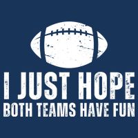 I Just Hope Both Teams Have Fun American Football 16 in Basic Backpack