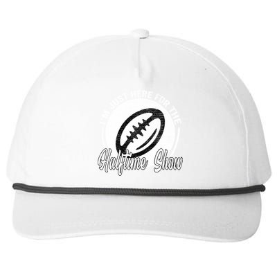 Im Just Here For The Halftime Show Gift Snapback Five-Panel Rope Hat