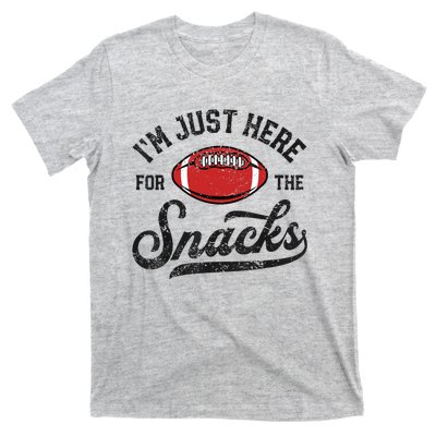 IM Just Here For The Snacks Funny Fantasy Football League T-Shirt