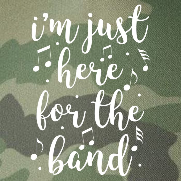 I'm Just Here For The Band Marching Halftime Show Legacy Tie Dye Trucker Hat