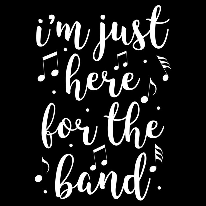 I'm Just Here For The Band Marching Halftime Show PosiCharge Competitor Tank