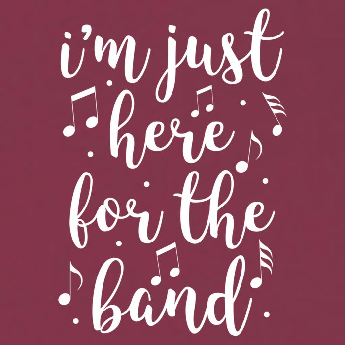 I'm Just Here For The Band Marching Halftime Show 16oz Travel Tumbler