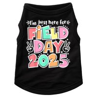 I'm Just Here For Field Day 2025 For  Field Day Orange Doggie Tank